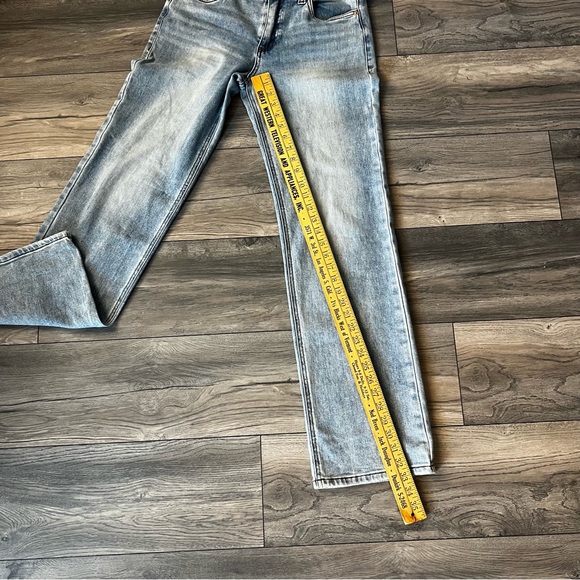 STS Blue High Rise Wide Leg Lt Blue Denim Jeans 27L - Picture 15 of 16